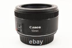 Single-Lens Camera Lens/Single Focus Lens/Canon Ef 50Mm F1.8 Stm