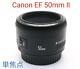 Single Focus Lens Canon Ef 50mm