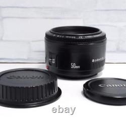 Single focus lens Canon EF 50mm