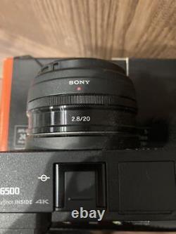 Sony 6500 With Single Focus Lens From Japan