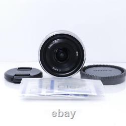 Sony E16Mm F2.8 Single Focus Lens Thin Lightweight