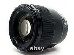 Sony SEL85F18 telephoto single focus lens full size FE 85mm F1.8 E mount genuine