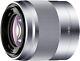 Sony Telephoto Single Focus Lens E 50mm F1.8 Oss E Mount Sel50f18 Silver