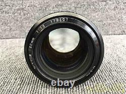 Standard and medium telephoto single focus lens for Nikon Model Number NIKKOR