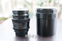 Super Rare Black Jupiter-9 85Mm F2 Leica Mount L39 Old Lens Single Focus Inspect