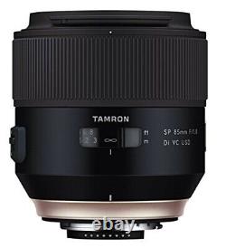 TAMRON single focus lens SP85mm F1.8 Di VC for Nikon full size compatible F016N