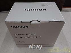 Tamron 35/2.8 Diiii Osd M 1 2 Wide-Angle Single Focus Lens For E Mount