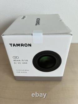 Tamron Single Focus Lens SP85mm F 1.8 Di VC USD F016 Nikon F Mount Black