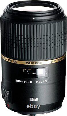 Tamron TAMRON single focus macro lens SP 90mm F2.8 Di MACRO 11 VC USD Canon for