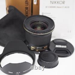 Top Mint Nikon Single-Focus Lens Af-S Nikkor 20Mm F/1.8G Ed Afs20 1.8G