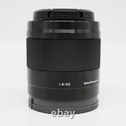 Top Mint SONY SEL50F18-B single focus lens E 50mm F1.8 OSS APS-C format