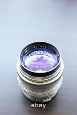 Ultra Rare Silver Jupiter 9 85mm f2 Old Contax RF Old Lens Single Focus Inspec