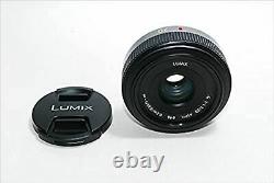 Used H-H020 Panasonic Lumix G 20mm Micro Four Thirds Pancake Lens Single Focus
