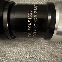 VINTAGE Bell & Howell Single Focus Anamorphic Projection Lens for 16mm Read