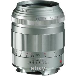 VOIGTLANDER APO-SKOPAR 90mm f2.8 VM Leica M-Mount Silve Single Focus Lens manual