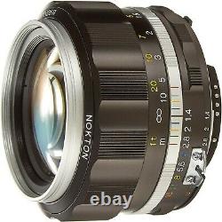 VoightLander Single Focus Lens NOKTON 58mm F1.4 SLIIS Ai-S For Nikon F