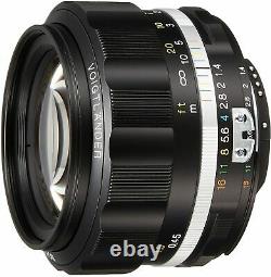 VoightLander Single focus lens NOKTON 58mm F1.4 SLIIS Ai-S Nikon F Black rim