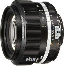 VoightLander Voigtlander single-focus lens NOKTON 58mm F1.4 SLIIS AiS Nikon F