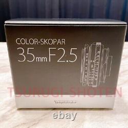 Voigtlander COLOR SKOPAR 35mm F2.5 PII Single focus wide-angle lens pre order