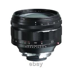 Voigtlander NOKTON 50mm F1 Aspherical Leica VM Mount Single Focus Lens N