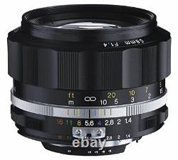 Voigtlander Single Focus Lens NOKTON 58mm F1.4 SLIIS AI-S Nikon F M From JAPAN