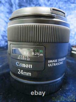 Wide Angle Single Focus Lens Model No. EF 24MM 1 2.8 IS USM CANON