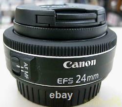 Wide Angle Single Focus Lens Model No. EF S 24MM 1 2.8 STM CANON