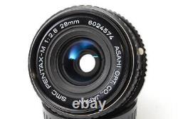 Wide-angle single focus lens Pentax SMC PENTAX-M 28mm F2.8