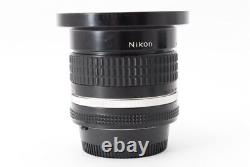1525L Nikon Ai-S Nikkor 18mm F/3.5 Objectif grand angle à mise au point unique - Mode d'emploi