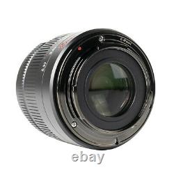 7 Artisans 35mm F0.9 Single Focus Length Manuel Aps-c Premier Lens Pour Canon Nikon