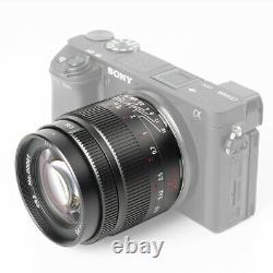 7 Artisans 35mm F0.9 Single Focus Length Manuel Aps-c Premier Lens Pour Canon Nikon