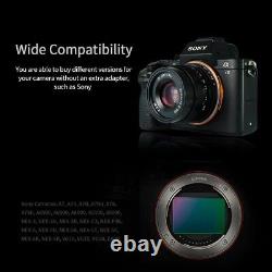 7 Artisans 35mm F2.0 Single Focus Longueur Manuelle E Mont Fix Objectif Pour Sony Camera
