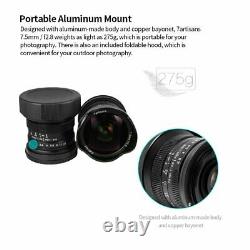 7artisans 7.5mm F2.8 Aps-c Fx Mount Manual Single Focus Prime Camera Lens F Fuji