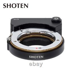 Adaptateur de lentille autofocus Shoten GTE pour Contax G vers Sony a6500 a6600 A73 A7R3 A7C