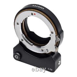 Adaptateur de lentille autofocus Shoten GTE pour Contax G vers Sony a6500 a6600 A73 A7R3 A7C