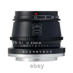 Appareil Photo Objectif Ttartisan 35mm F/1.4 C Nikon Z Monture, Aps-c Noir