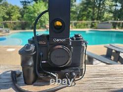 Appareil photo ophtalmologique Canon F-Rb 35mm SLR avec Canon Power Winder CR3-FN