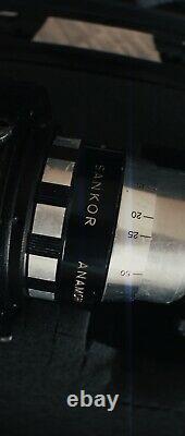 Beautiful Sankor 16c Anamorphe & Rapido 16a & Redstan & Nikkor Prise 50mm1.8