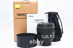 Boîte Originale Excellent État Nikon Lens Monofocus Af-s Nikkor 85mm