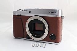 Caméra Slr Sans Miroir Fujifilm X-e3 Brown One Focus Lens Kit Du Japon Fedex