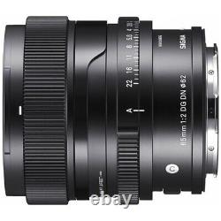 Caméras Objectif 65mm F2 Dg Dn Contemporary L Mount Leica L/simple Objectif Focus