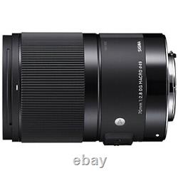 Caméras Objectif 70mm F2.8 Dg Macro Art Noir Sony E/objectif De Focalisation Unique