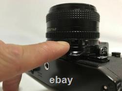 Canon A-1 Black Body Lens Setfd 50mm F1.8 Compteur D'exposition Monofocus