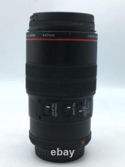 Canon Canon/single Focus Lens/ef100mm F2.8l Macro Is Usm/lens Nourriture Attachée