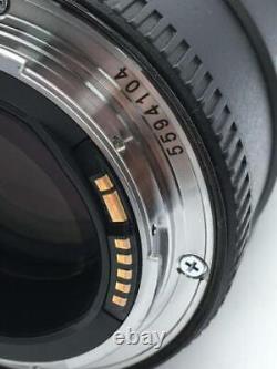 Canon Canon/single Focus Lens/ef100mm F2.8l Macro Is Usm/lens Nourriture Attachée