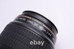 Canon Ef 100mm F/2.8 Macro Usm Lens Af Prime Unique Focus Livraison Gratuite #0684