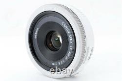 Canon Ef 40mm F2.8 Stm Blanc Objectif Unique Japon