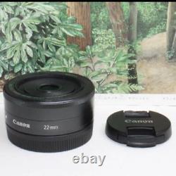Canon Ef-m 22mm Stm Objectif Unique Noir