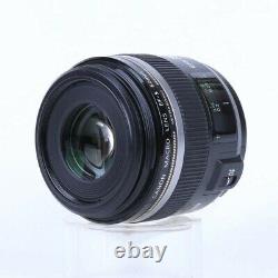 Canon Ef-s60mm F2.8 Macro Mono Focus Macro Lens Pour Usm Pour Eos New Japan