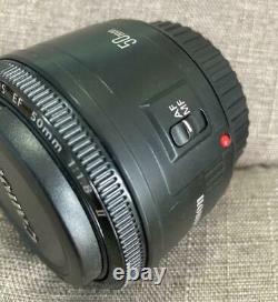 Canon Ef50mm F/1.8 Lentille Monofocus